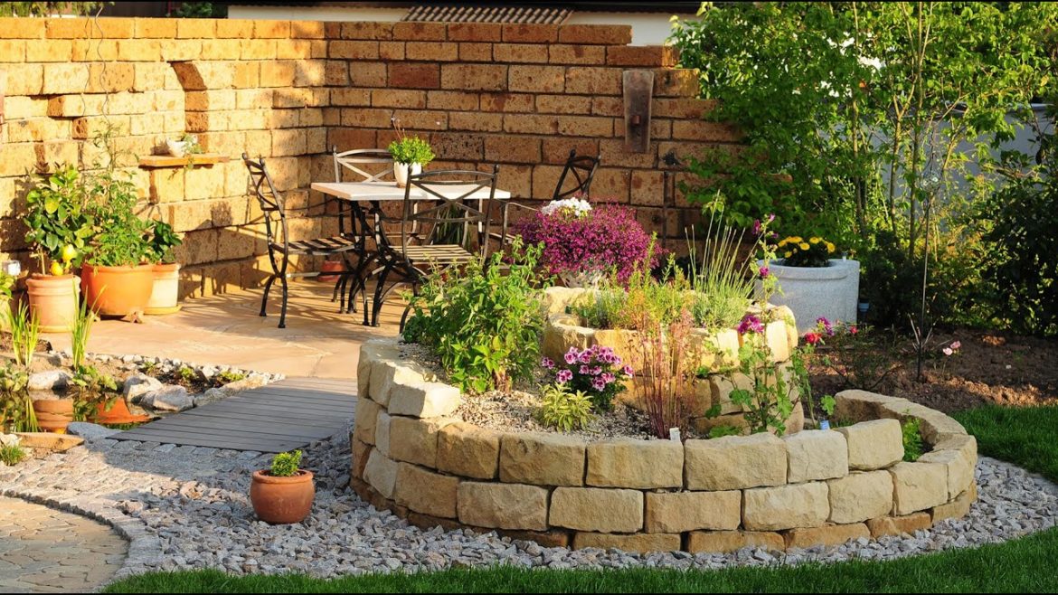 Multi – level flower beds in the landscape design of a garden plot ! 50 interesting ideas Multi - level flower beds in the landscape design of a garden plot ! 50 interesting ideas