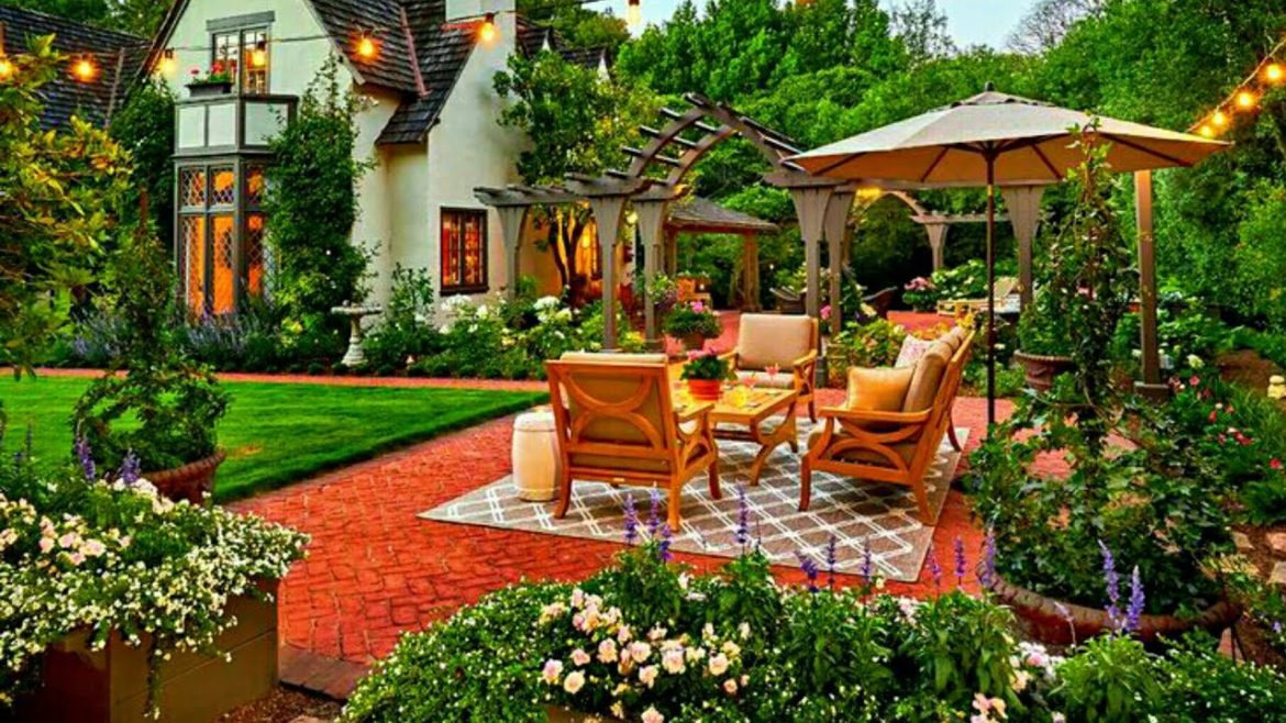 One Hour Beautiful Garden Landscape | Landscaping, Patio, Pool,  | home & garden ideas