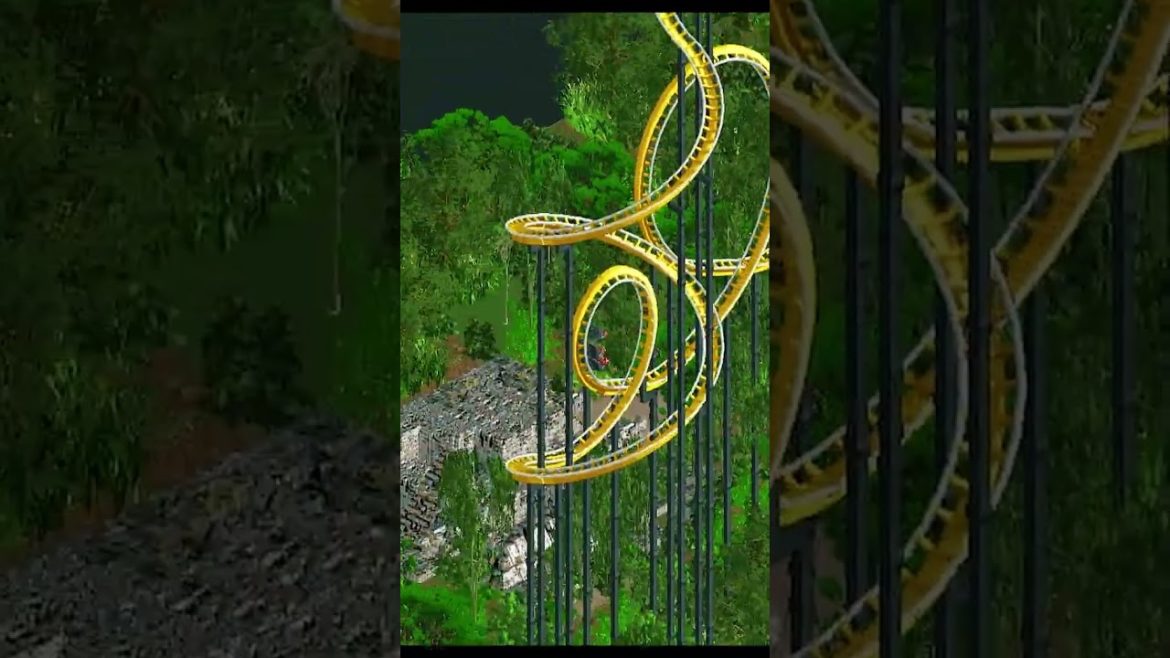 This rollercoaster has a 10% survival rate 💀 #shorts