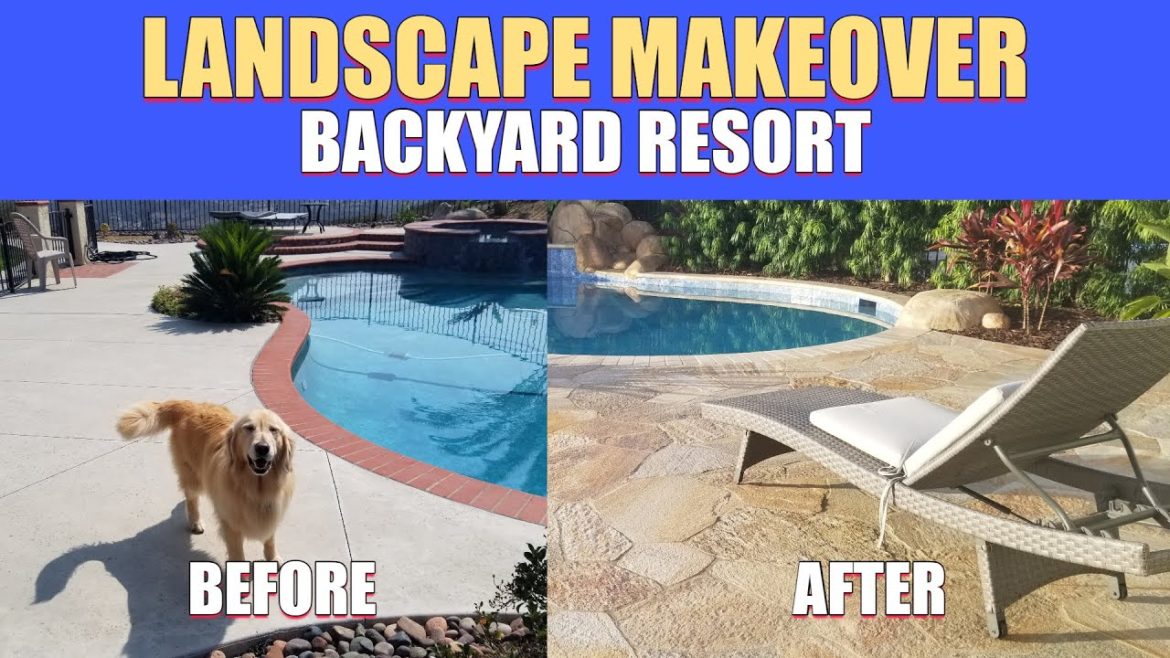 Landscape Makeover Backyard Resort Landscape Makeover Backyard Resort