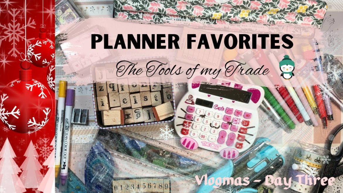 Planner Favorites | RE-UPLOAD | The Tools of My Trade | Happy Planner