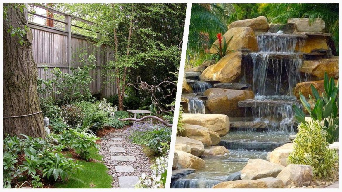 75 Beautiful Backyard Stone Landscaping Design Ideas #�1845 � 75 Beautiful Backyard Stone Landscaping Design Ideas #�1845 �