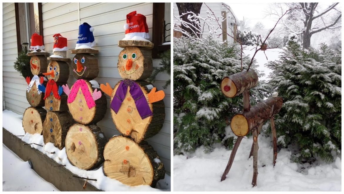 50 ideas for New Year and Christmas decor of the garden and yard! 50 ideas for New Year and Christmas decor of the garden and yard!