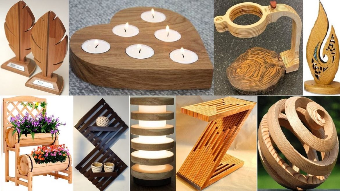 Wood furniture ideas and wooden decorative pieces ideas for home decor /Woodworking project ideas