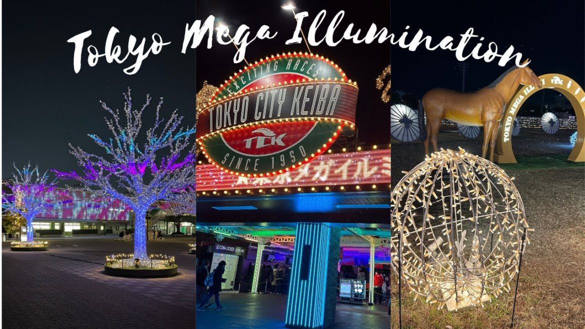 Tokyo Mega Illumination | Tokyo City Keiba | Christmas Lighting | Travel