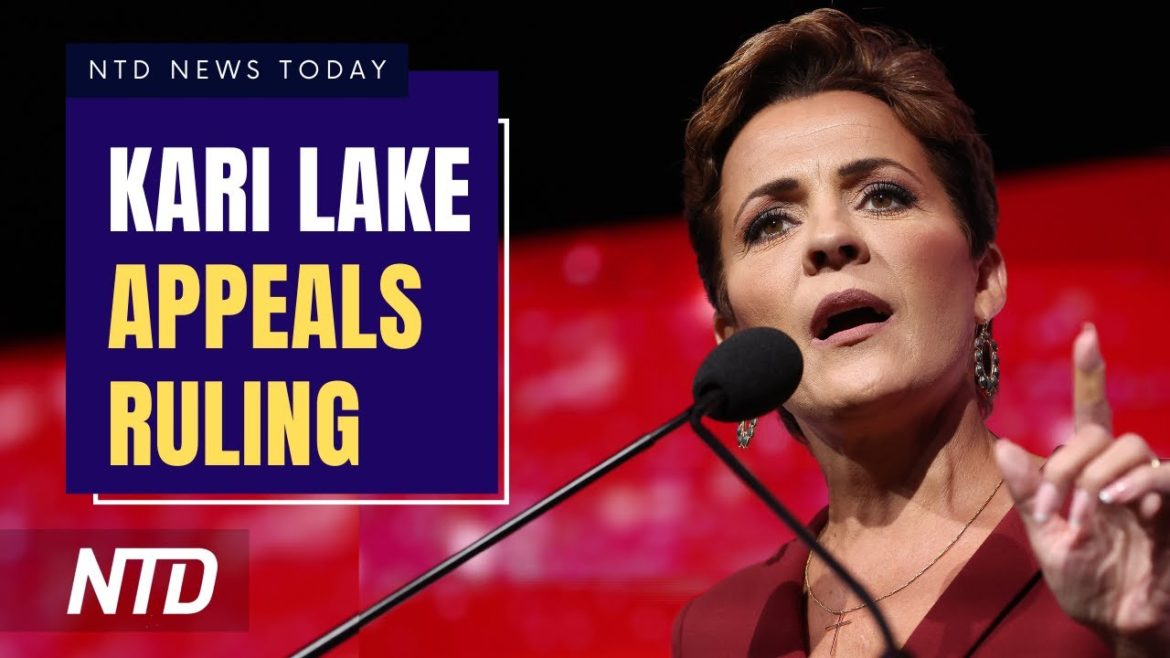 Kari Lake Appeals Election Lawsuit Dismissal; Gov. Abbott Defends Sending Buses to VP's Home | NTD