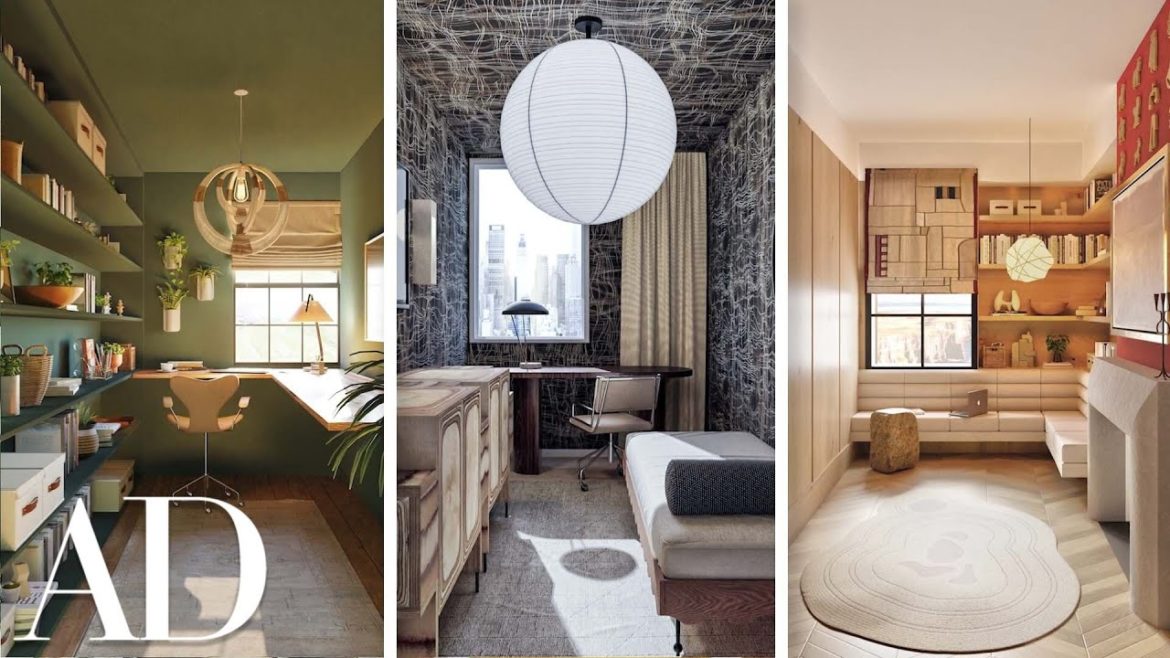 3 Interior Designers Transform The Same Home Office Space | Space Savers | Architectural Digest 3 Interior Designers Transform The Same Home Office Space | Space Savers | Architectural Digest