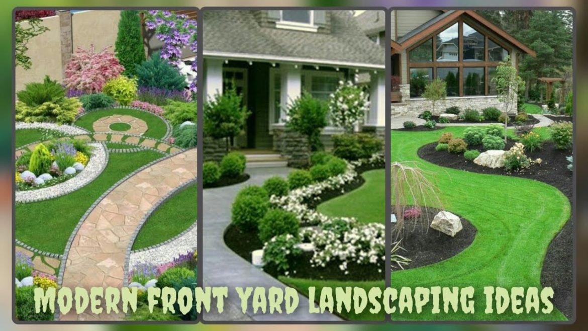 Modern Front Yard Landscaping Ideas for Home - Home Decor Ideas for Front Garden Landscaping