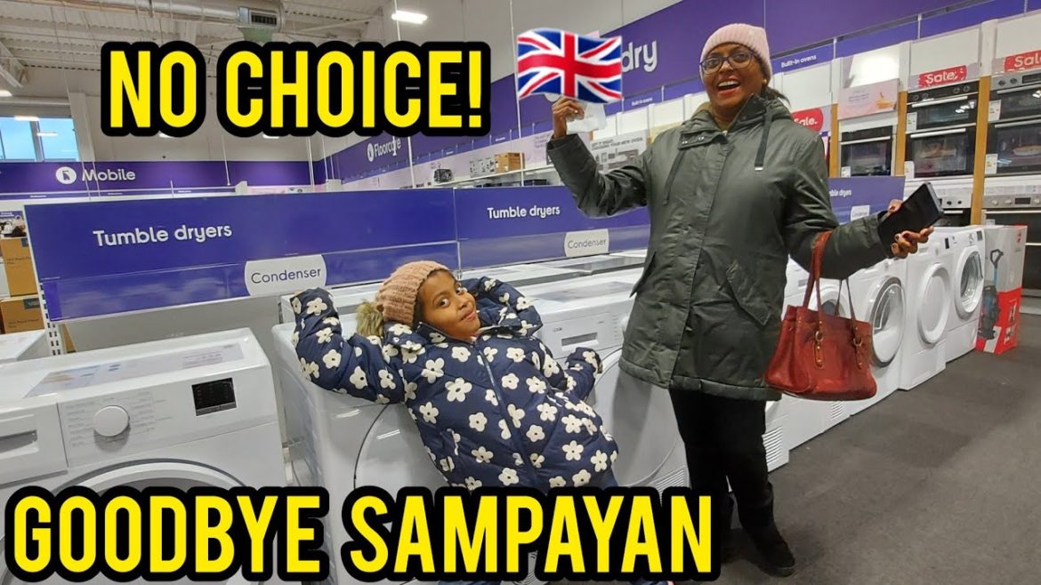 Winter season in the UK forces us to buy TUMBLE DRYER | Goodbye Sampayan Winter season in the UK forces us to buy TUMBLE DRYER | Goodbye Sampayan
