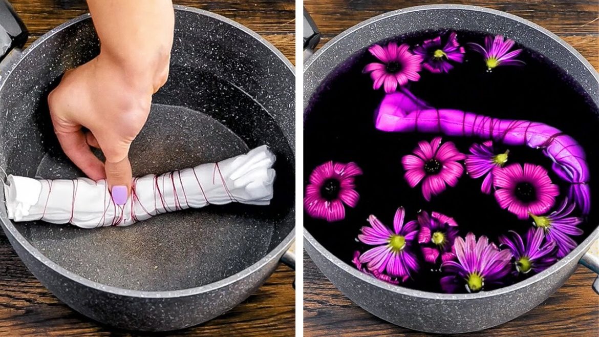 Unusually Natural Ways To Dye Your Clothes