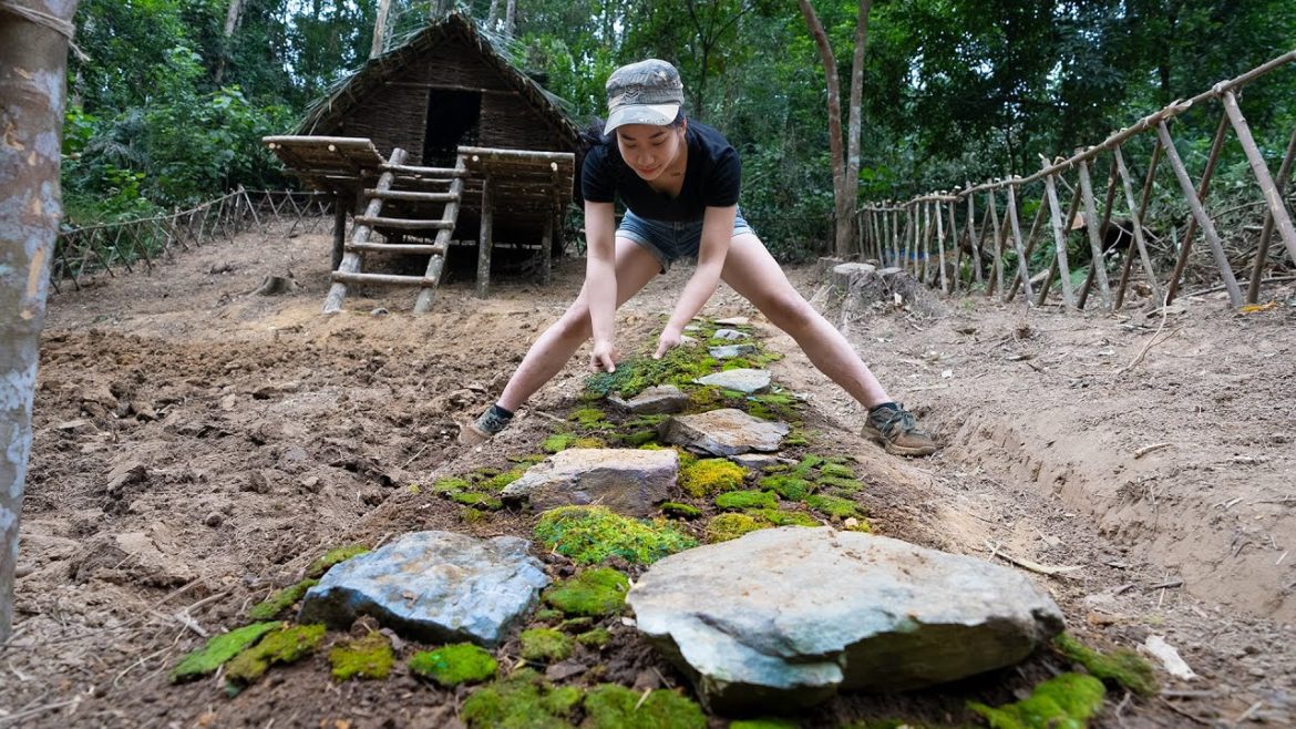 Vegetable Garden Construction, Water Supply by Pipe Bamboo – The Journey to Build a Farm / Part 2 Vegetable Garden Construction, Water Supply by Pipe Bamboo - The Journey to Build a Farm / Part 2