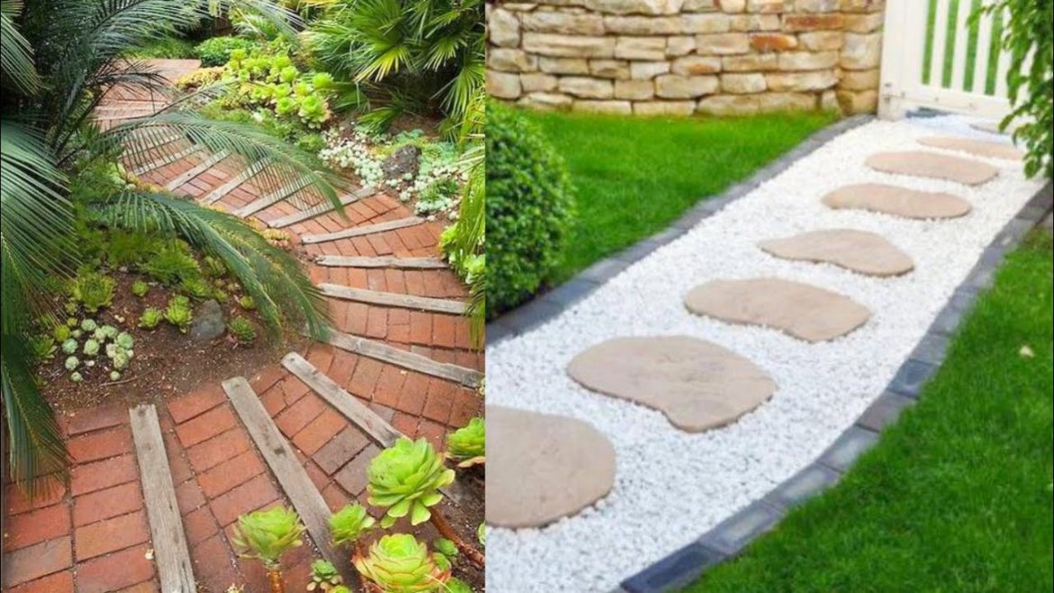 100 PATH GARDEN Design 2022 - Rustic and Modern Creative Ideas Part.24