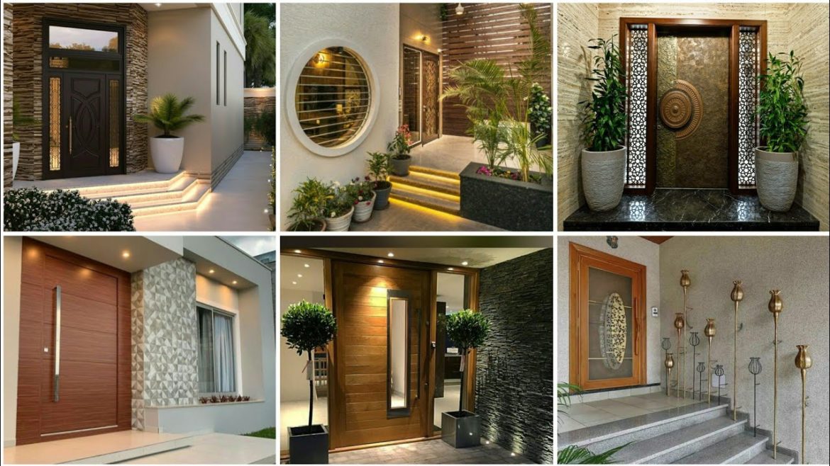 Top 50 Modern Front Wall Exterior Designs 2023 | Exterior Wall Tiles And Colour Ideas#home#frontwall