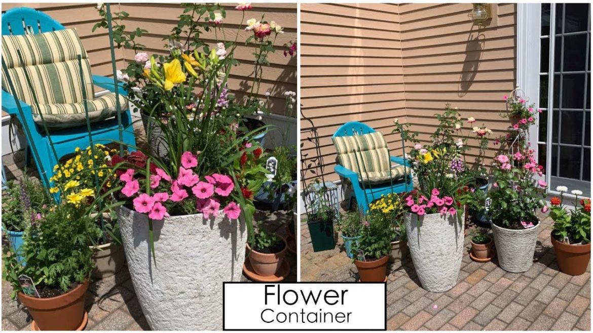 Fast & Easy Gorgeous Flower Container Garden