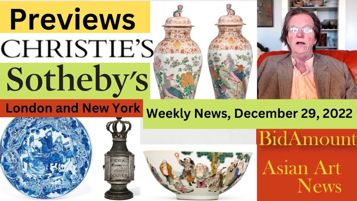 Weekly Antique News, Chinese and Japanese Auction News December 29, 2022