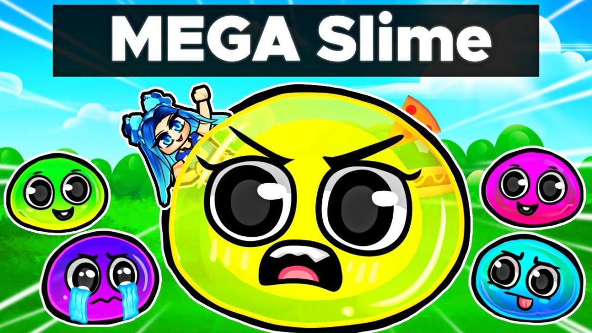 Becoming a BIGGEST MEGA Slime in Roblox! Becoming a BIGGEST MEGA Slime in Roblox!