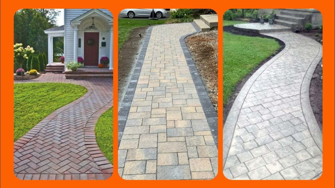 Best front yard landscaping pathways design|| #landscaping ideas || #bestfrontyard design