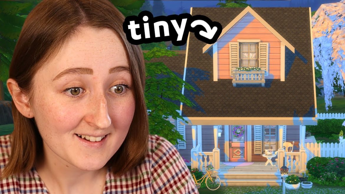 i made the tiniest 2-story house possible in the sims i made the tiniest 2-story house possible in the sims