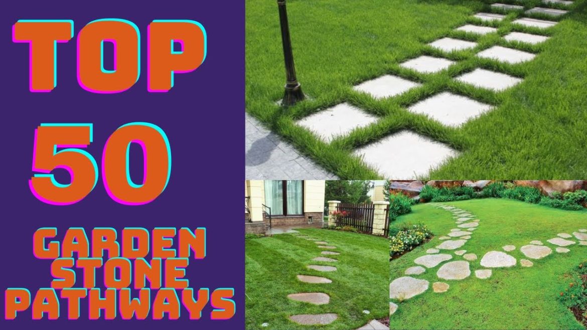 50 Very Creative And Inspiring Garden Stone Pathway Ideas