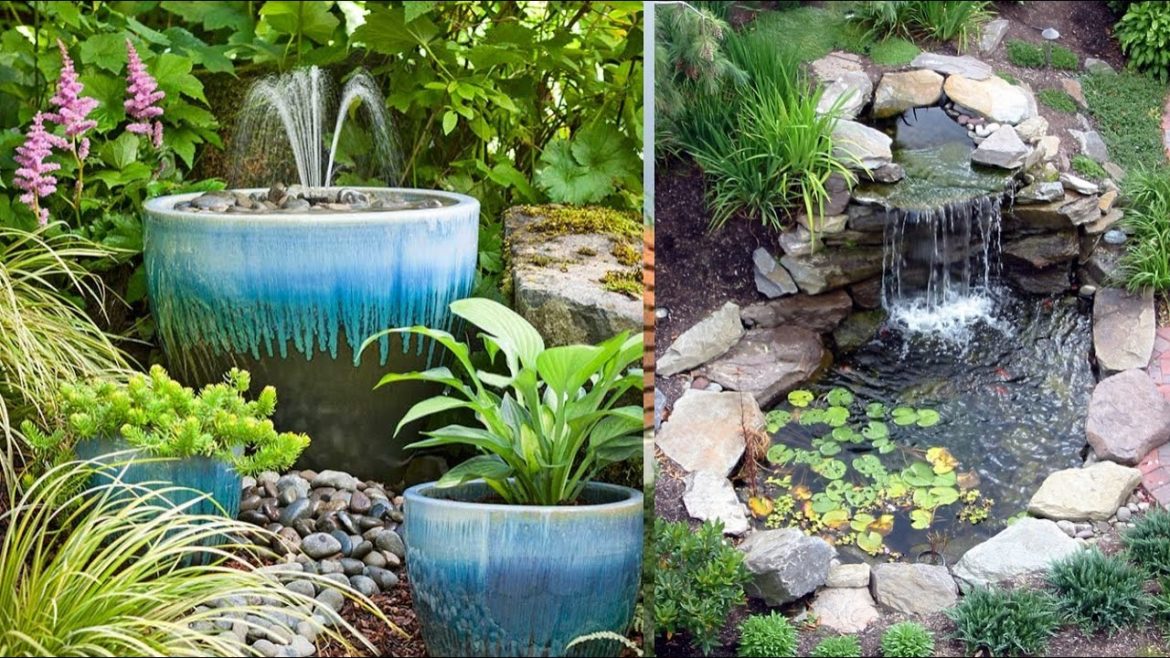 60 Fountain Creative Design Idea 2023 - Fountain for Garden or Landscape Part.62