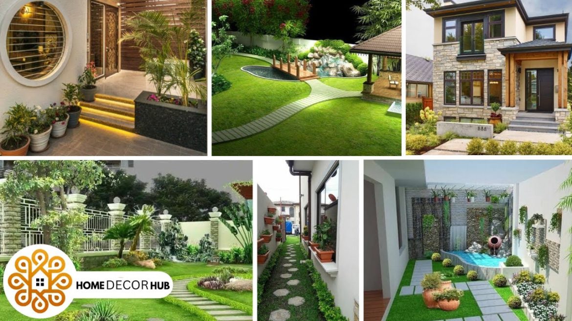 Amazing Front Yard Garden Landscaping Ideas 💡| Home Backyard Patio Design | Home Decor Ideas 💡
