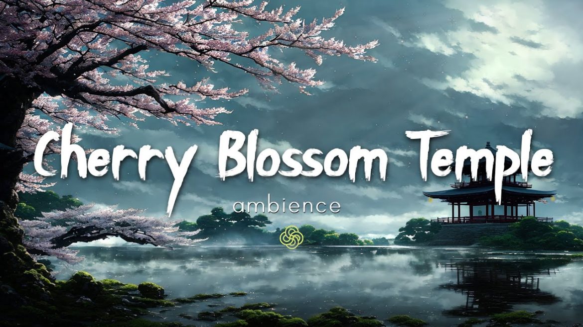 Cherry Blossom Temple | Music & Ambience | Japanese Inspired | Calming Koto, Flute & Piano | 4K Cherry Blossom Temple | Music & Ambience | Japanese Inspired | Calming Koto, Flute & Piano | 4K