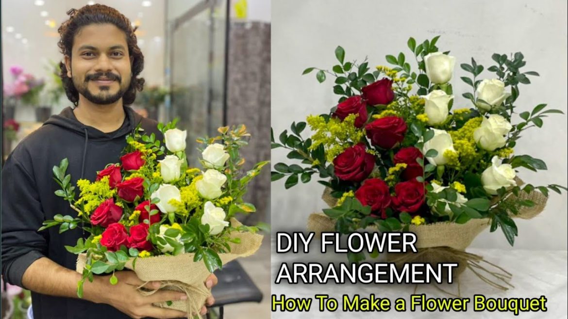 FLORAL FOAM DESIGN – Bouquet Arrangement Easy Tutorial FLORAL FOAM DESIGN - Bouquet Arrangement Easy Tutorial