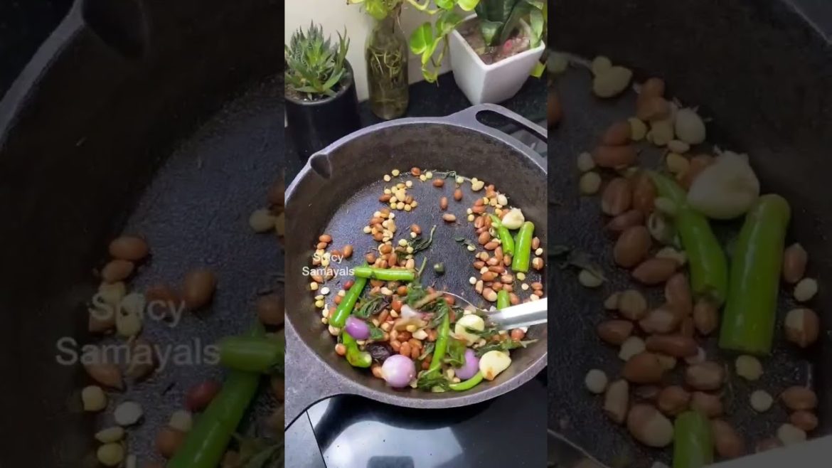 ஹம்பி சட்னி 😋👌👌| Instant Hampi chutney recipe with soft idli #shorts