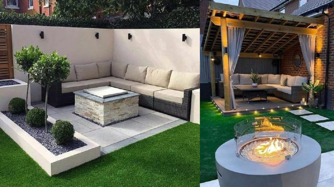 Patio Design Ideas 2023 Backyard Garden Landscaping ideas House Exterior décor /Terrace Pergola idea