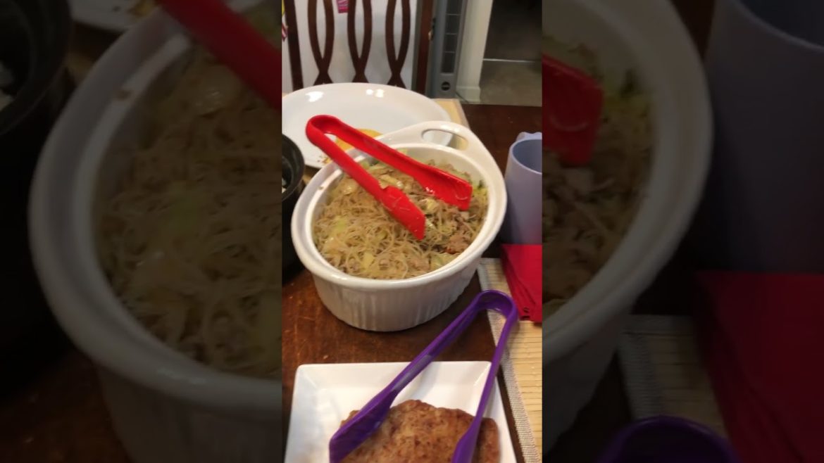 Happy New Year Semi Traditional Southern Dinner | East Meets West | #Shorts