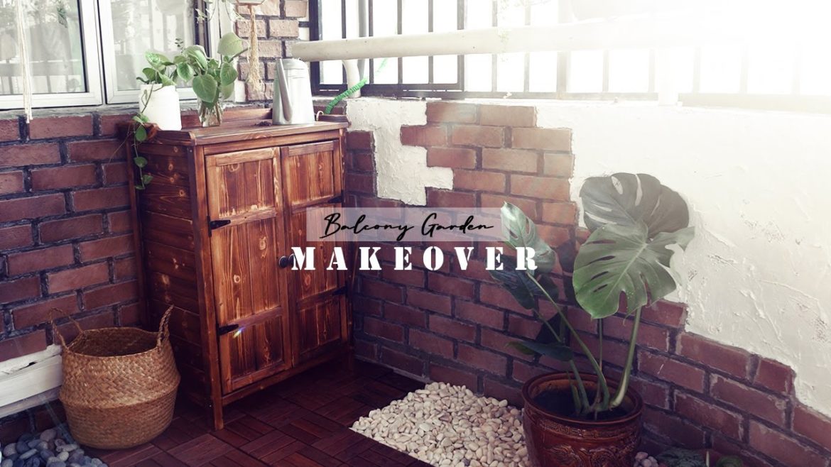 EXTREME balcony garden makeover for my parents | Lockdown DIY | Urban Gardener | 露台大改造 | 露台花園