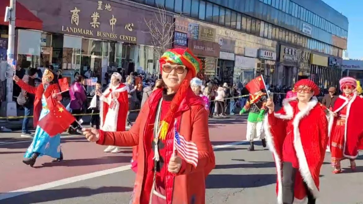 New Year Parade 2023 Flushing, Queens, New York Jan 1st, 2023