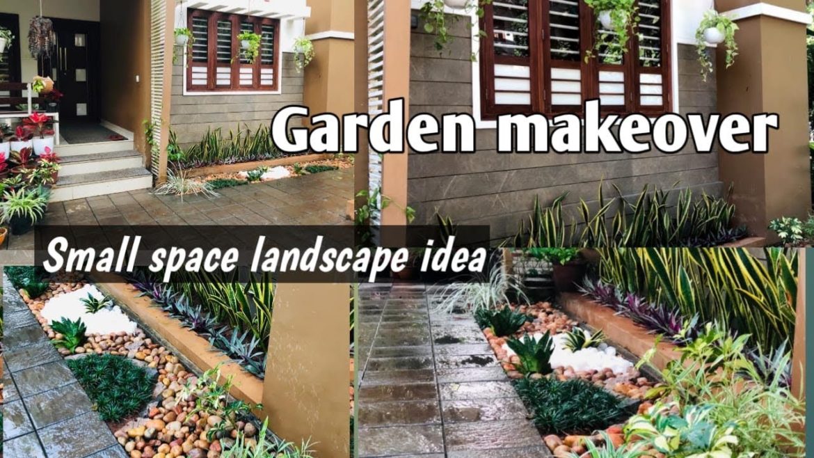 Garden makeover /Small space landscaping ideas