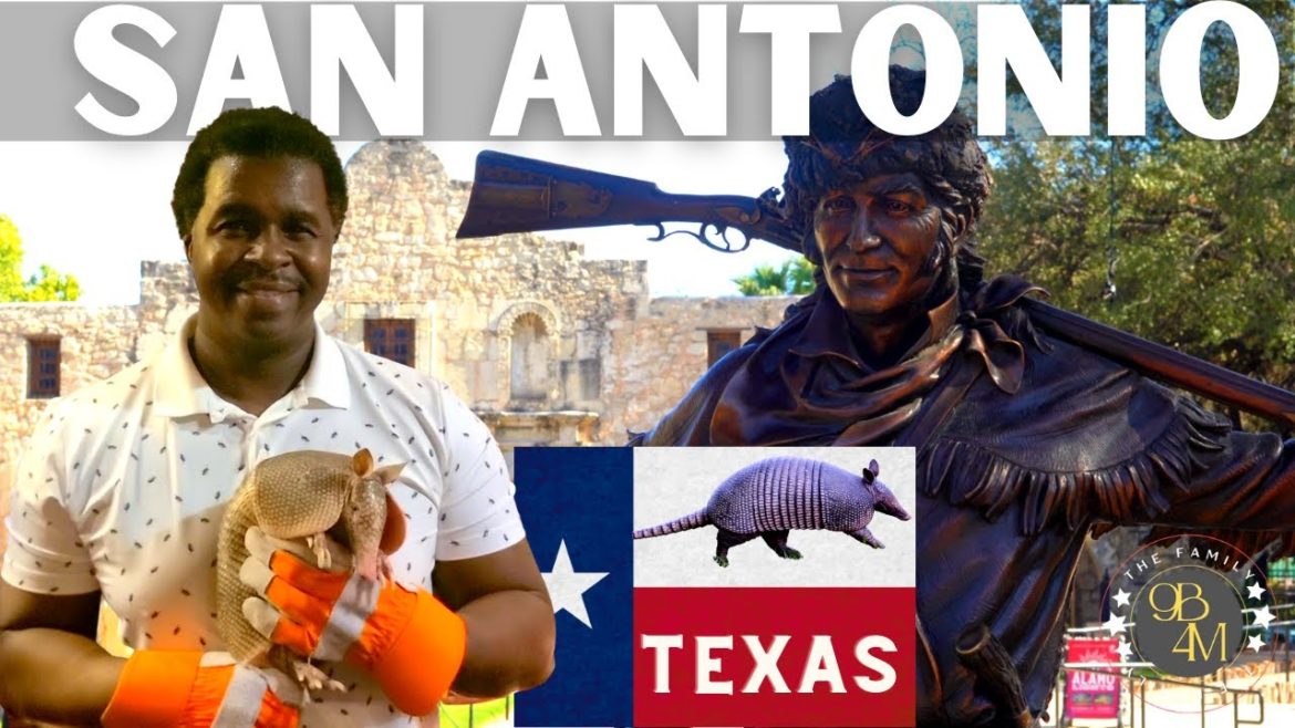 4 Best Locations in San Antonio Texas | The Alamo and Armadillo Races