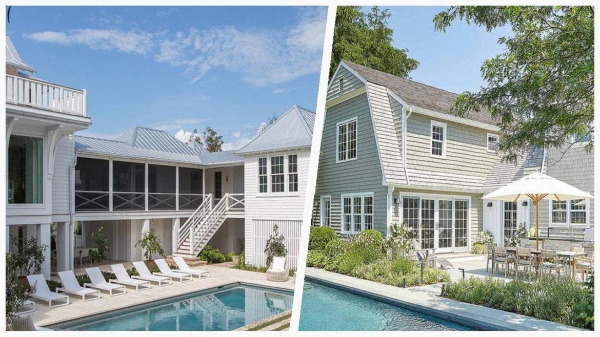 75 Beautiful Coastal Backyard Pool Design Ideas #�1872 �