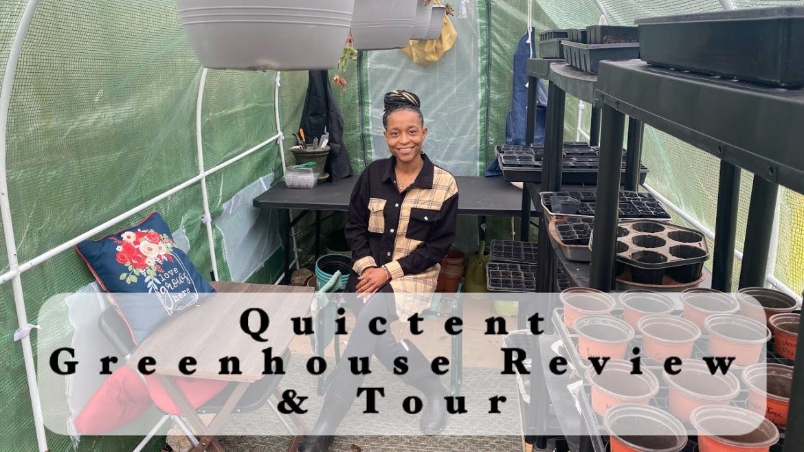 Quictent Greenhouse Review & Tour (Honest Review)