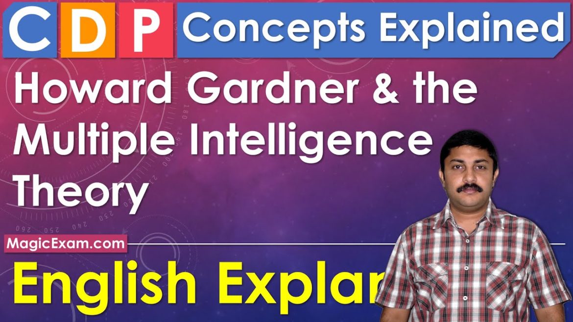 Howard Gardner & the Multiple Intelligence Theory CDP Concepts English Explanation Howard Gardner & the Multiple Intelligence Theory CDP Concepts English Explanation