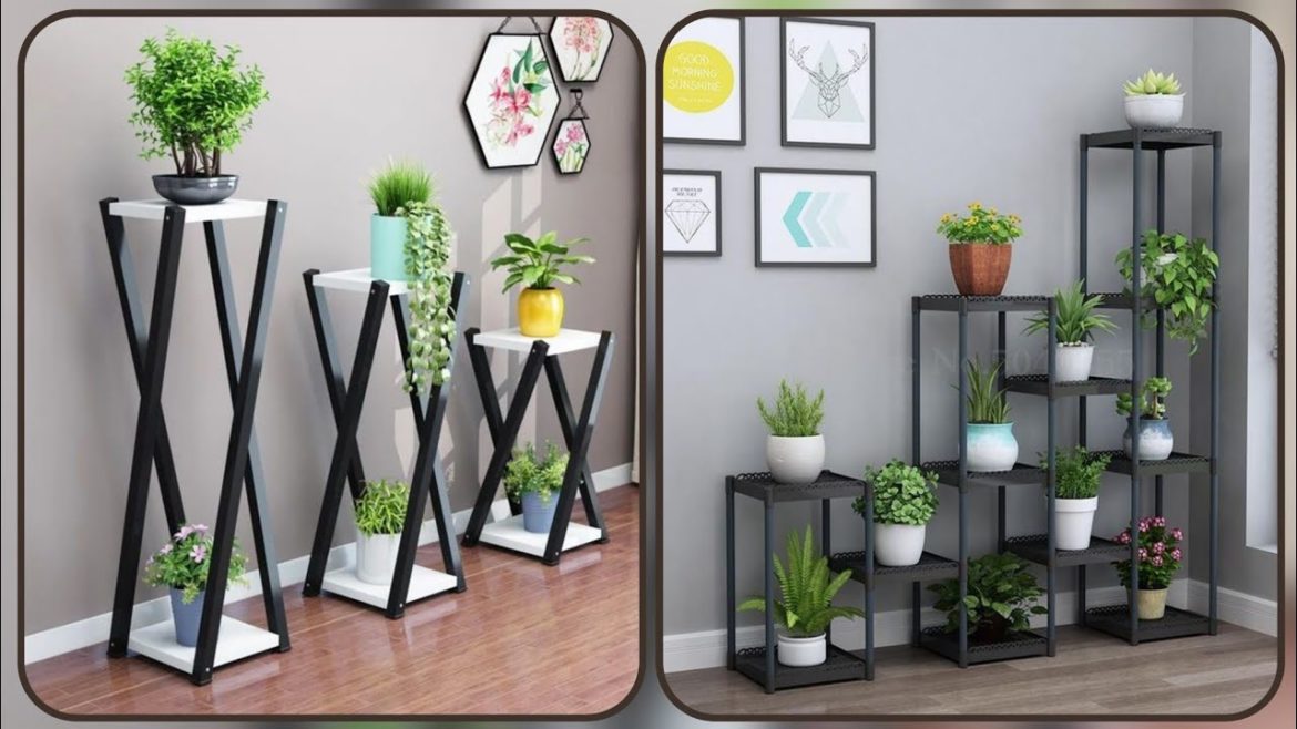 HOME DECOR UNIQUE PLANT STAND DESIGNS 2023 || BALCONY PLANT POT DESIGNS || PLANT HOLDER DESIGNS