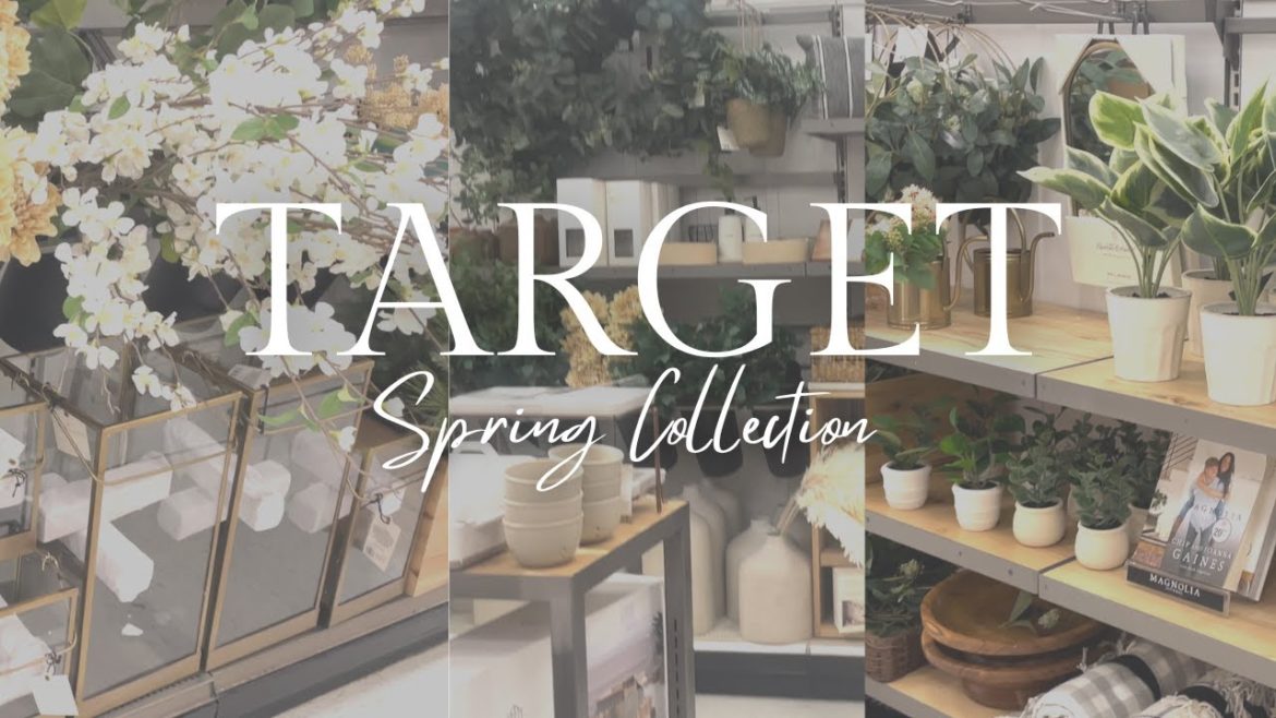 **NEW** TARGET SPRING COLLECTION | SHOP WITH ME FOR HOME DECOR 2023| STUDIO MCGEE | HEARTH & HAND