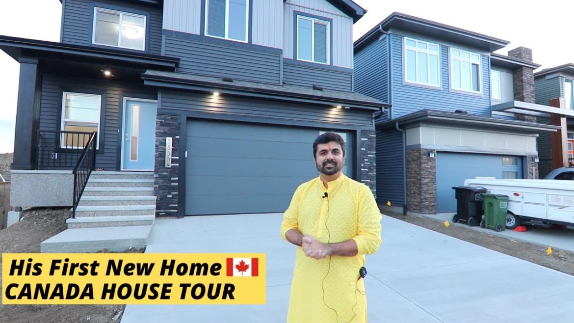 He Built a New House in Edmonton for $550,000 | Complete House Tour | Canada Home Tour