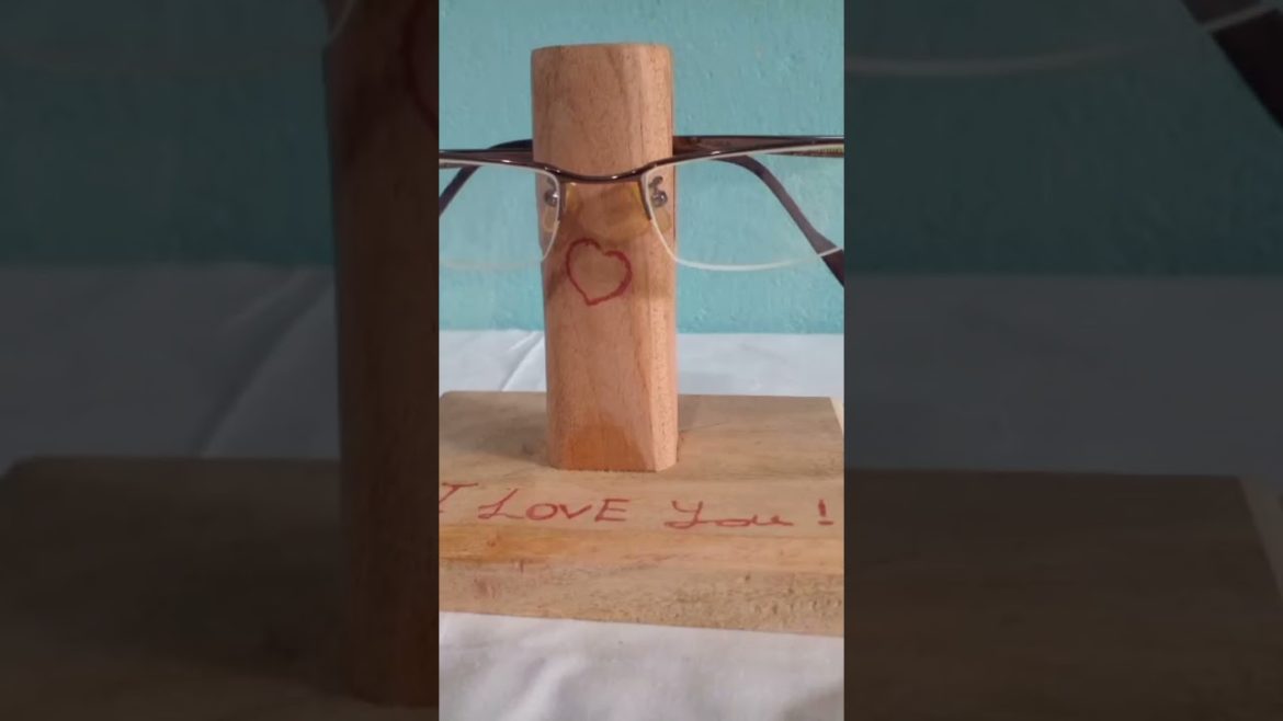 sunglass holder/glass rack 😃 #shorts #short #woodcraft