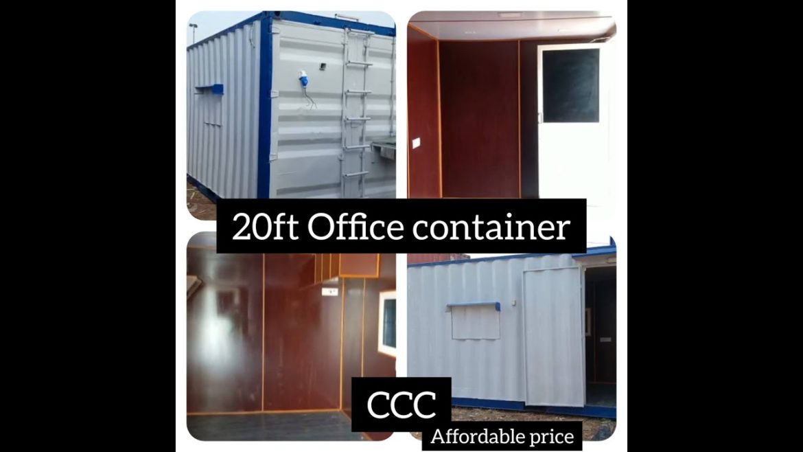 Plain Office Container in 20ft Marine Container I CCC I Mobile Office Plain Office Container in 20ft Marine Container I CCC I Mobile Office