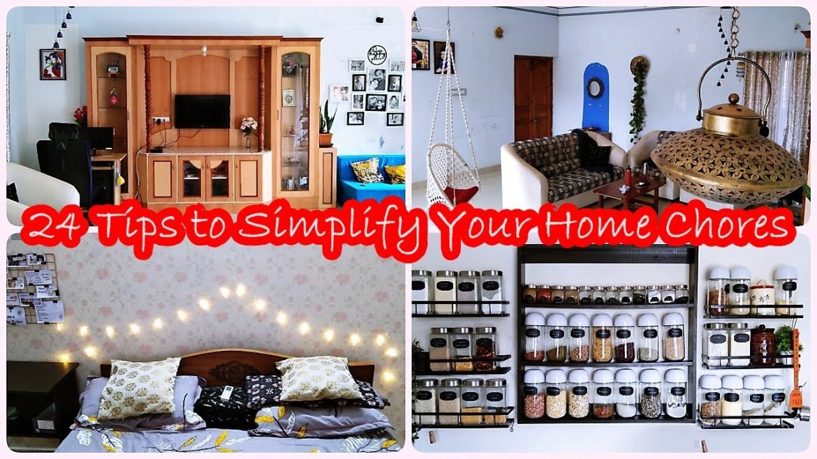 24 Home Making Tips to Simplify Home Chores | Things that Simplify Cleaning & Organizing Easier 24 Home Making Tips to Simplify Home Chores | Things that Simplify Cleaning & Organizing Easier