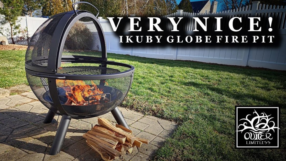 Ikuby Fire Pit: Globe Style and Landscape Worthy…Very Nice!!! Ikuby Fire Pit: Globe Style and Landscape Worthy...Very Nice!!!