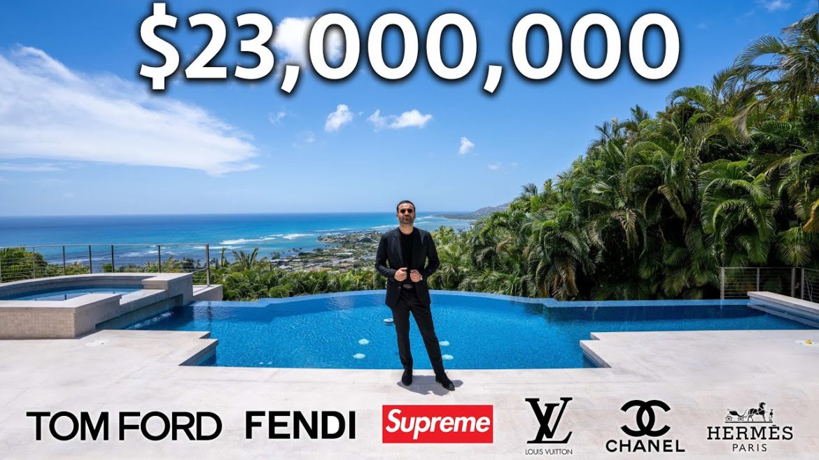Hawaiian Mansion with Millions of Dollars in Designer Clothes and Art Hawaiian Mansion with Millions of Dollars in Designer Clothes and Art