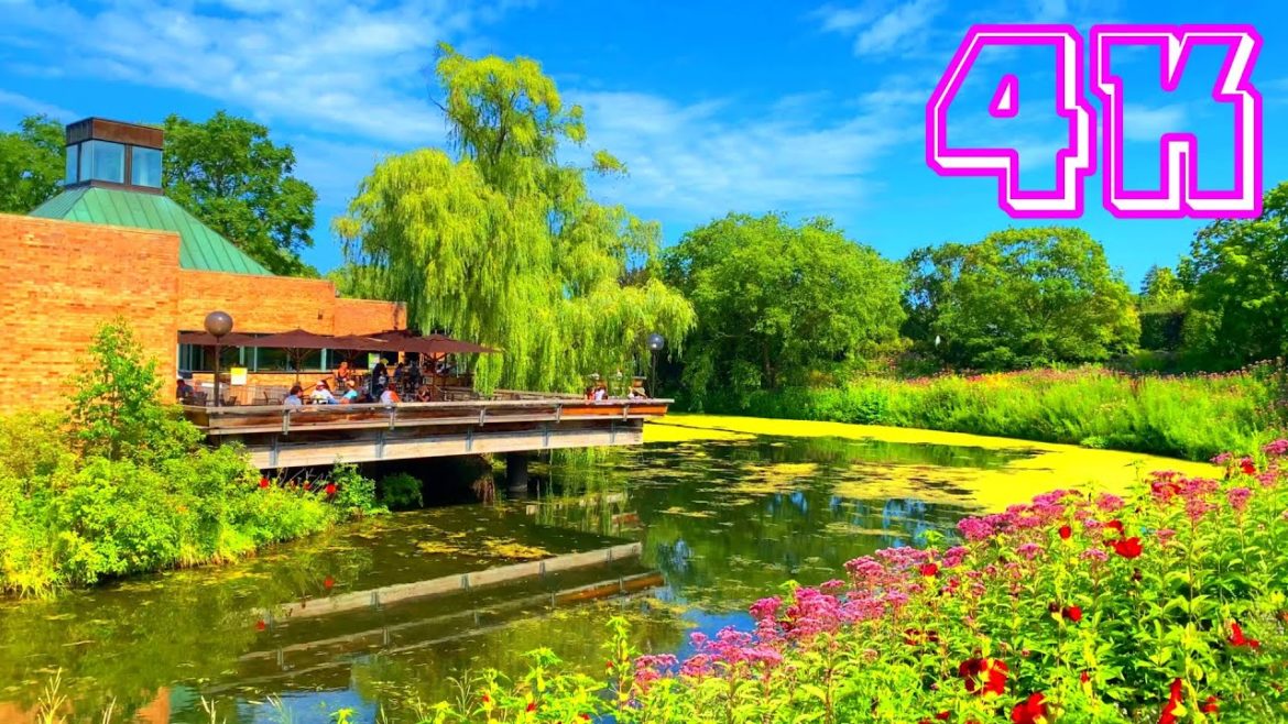 Gorgeous Botanic Garden in Chicago 4K-UHD