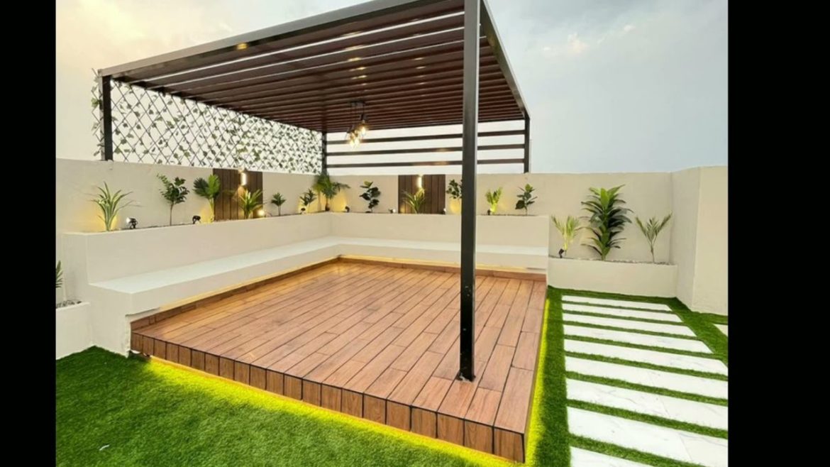 Modern outdoor garden/backyard design Modern outdoor garden/backyard design