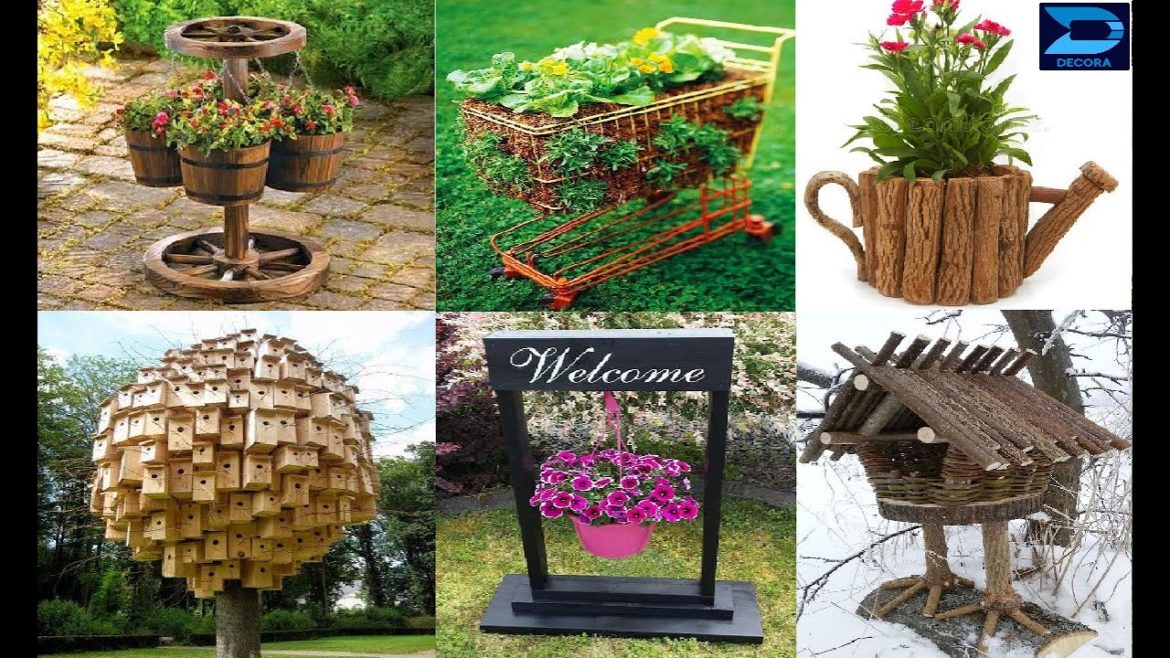 Garden Creative Ideas | Creative Gardening Ideas | Tyre Craft ideas | Pebble Stone Craft Ideas 2023