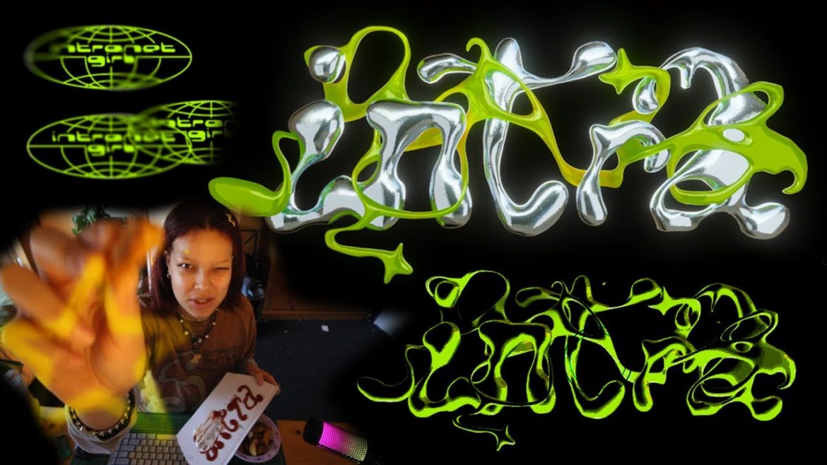 MOLTEN CHROME CUSTOM TYPEFACE in BLENDER [Tutorial] REMASTERED