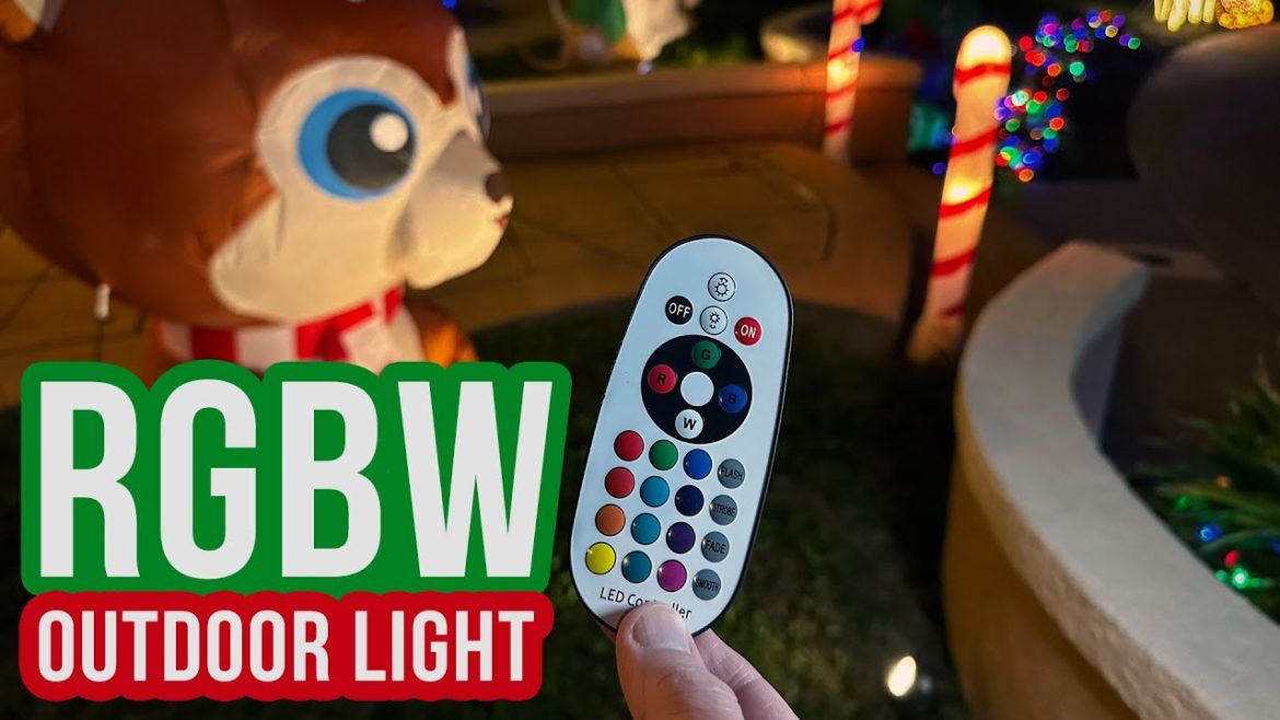RGBW LED Spotlight Review – Bright and Colorful Outdoor Lighting! RGBW LED Spotlight Review - Bright and Colorful Outdoor Lighting!